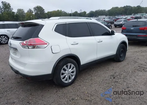 2016 Nissan Rogue S из США, поврежденный, VIN KNMAT2MT1GP677619